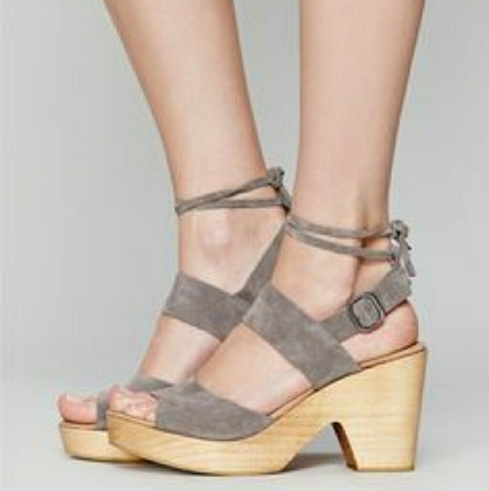 Free People Suede Dover clogs